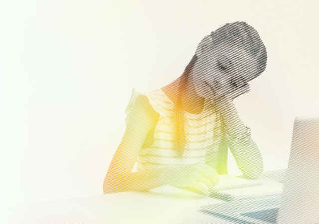 Banner Image: Young Girl Doing Homework